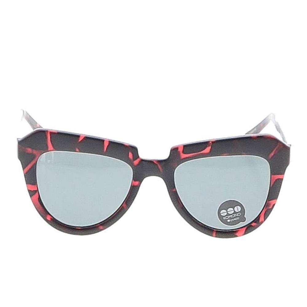 KOMONO Stella Tortoise/Silver Sunglasses NEW - Picture 4 of 15